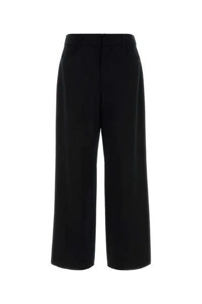 S Max Mara S Maxmara Stretch Wool Festa Pant In Black