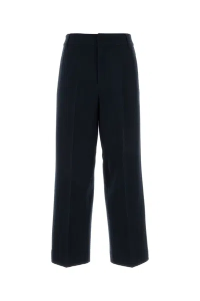 S Max Mara S Maxmara Virgin Wool Trousers In Blue