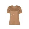 S Max Mara Orlanda Cotton T-shirt In Brown