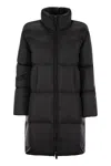 's Max Mara S Max Mara Seibi Long Down Jacket In Anti Drip Canvas