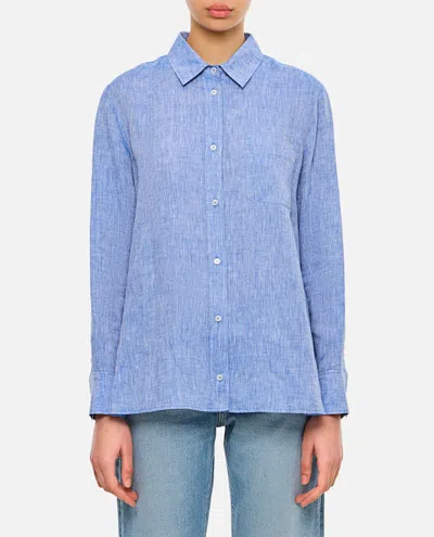S Max Mara Shirt In Sky Blue