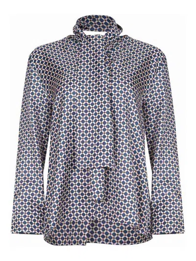S Max Mara Shirt Made Of Silk In Multicolour
