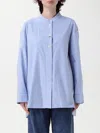 S Max Mara Striped Shirt In Blue