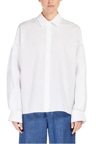 S MAX MARA S MAX MARA SHIRTS WHITE