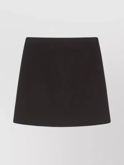 S MAX MARA SHORT WOOL PENCIL SKIRT