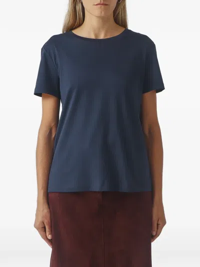 S Max Mara Short-sleeve T-shirt In Blue