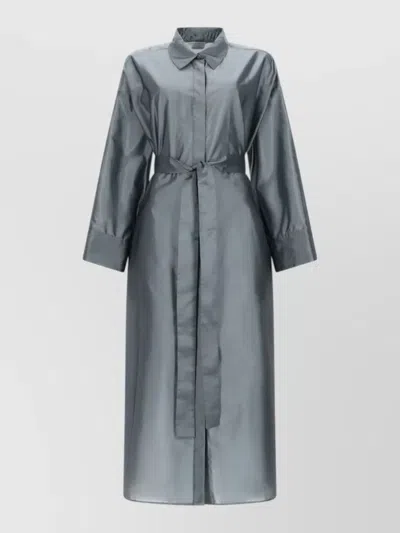 S Max Mara Silk Trench Coat