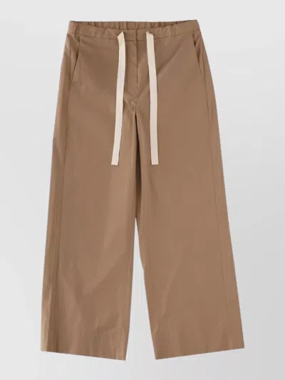 S Max Mara Silver Wide-leg Trousers In Transparent