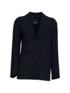 's Max Mara Single-breasted Blazer In Blue
