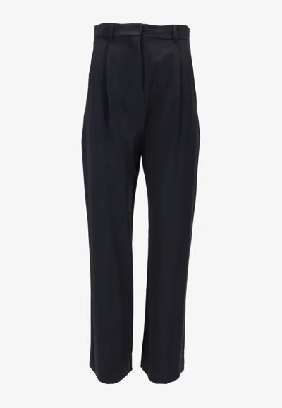 's Max Mara Siri High-waist Tailored Pants In Navy