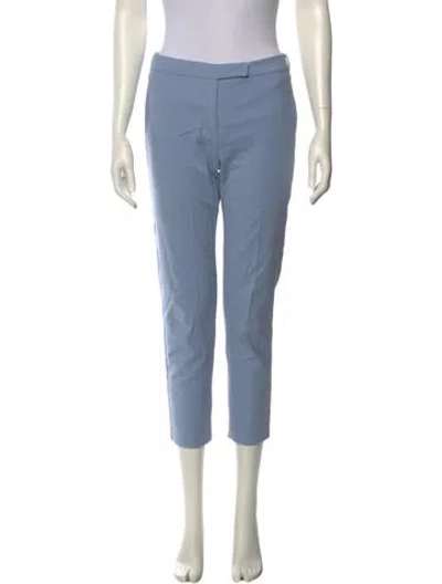 Pre-owned 's Max Mara Skinny Leg Pants In Blue