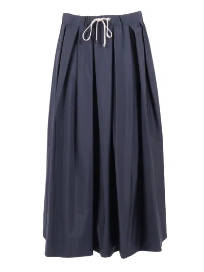 S Max Mara Skirt In Blue