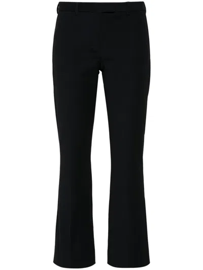 S MAX MARA SLIM-FIT TWILL TROUSERS