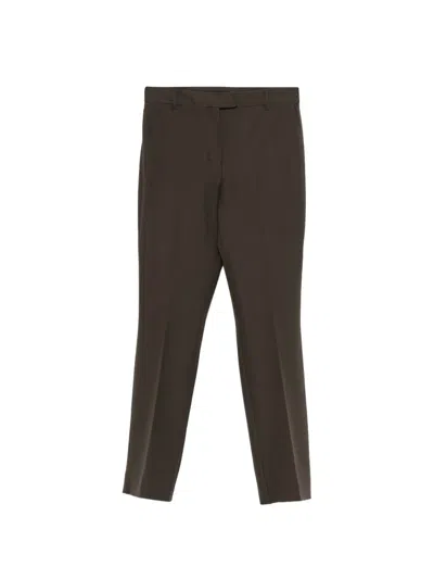 's Max Mara Slim Trousers In Green