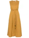 's Max Mara S Max Mara Sm Amina Ocre Dress