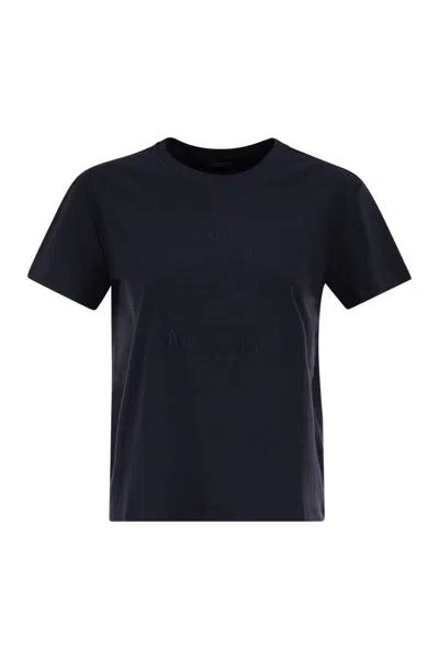 's Max Mara S Max Mara Bella Navy Blue Mc T-shirt With Store Logo