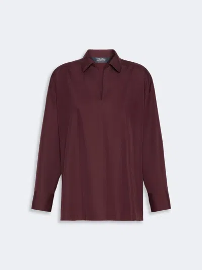 S Max Mara Smmcristel Jacket Red In Burgundy
