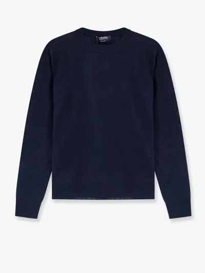 's Max Mara Smmfervore Linen Sweater In Blue