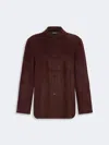 S Max Mara Smmgocce Leather Jacket Red In Burgundy