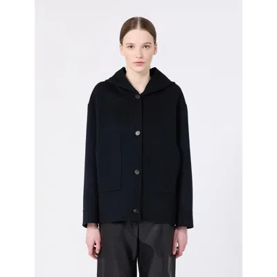 S Max Mara Smmlusso Short Coat Blue