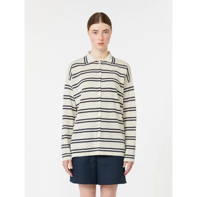 's Max Mara S Max Mara Smmorigine Cardigan White In Gray