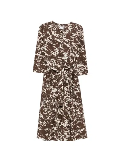 's Max Mara S Max Mara Smmpesche Dress In Brown