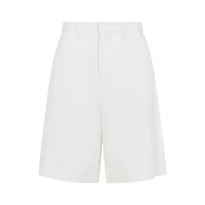 S Max Mara Smmsole Short Trouser White