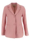 S Max Mara Socrates Single-breasted In Pink