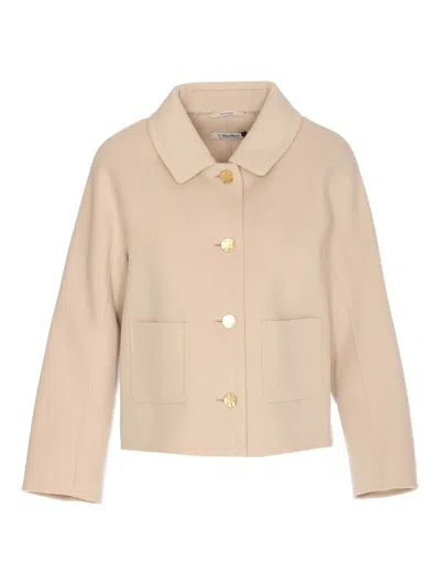 S Max Mara Sogno Jacke In Neutral