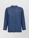 's Max Mara Solid Shirt With Buttoned Cuffs