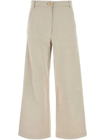 S Max Mara Sorriso Trousers In Neutrals
