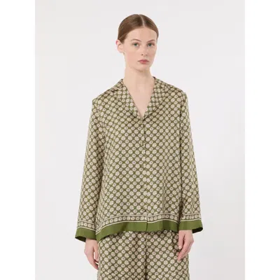 S Max Mara Stmmambo Shirt Khaki