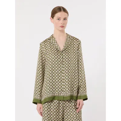 's Max Mara S Max Mara Stmmambo Shirt Khaki In Green