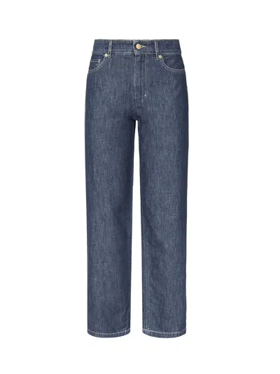 's Max Mara Straight Leg Denim Jeans