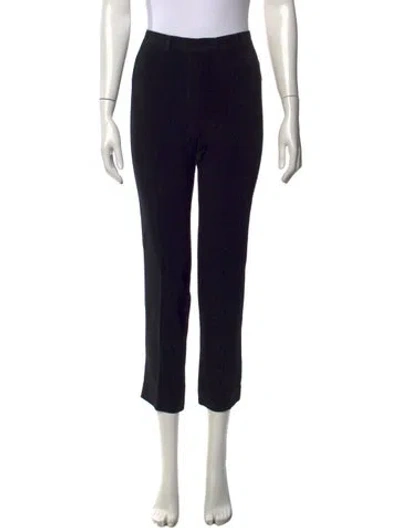 Pre-owned S Max Mara Straight Leg Pants In Blue