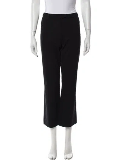 Pre-owned S Max Mara Straight Leg Pants In Blue