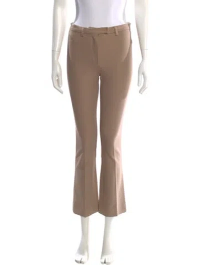 Pre-owned 's Max Mara Straight Leg Pants In Neutrals