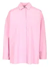 S Max Mara Straight Poplin Shirt Shirts Rose