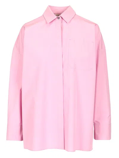 's Max Mara Straight Poplin Shirt Shirts Rose