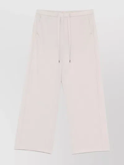 's Max Mara Straight Wide Leg Trousers In Grey