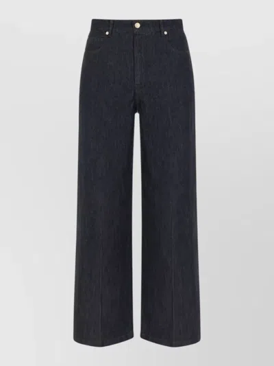 S Max Mara Straight-leg Jeans In Black