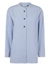 S Max Mara Striped Shirt In Blue