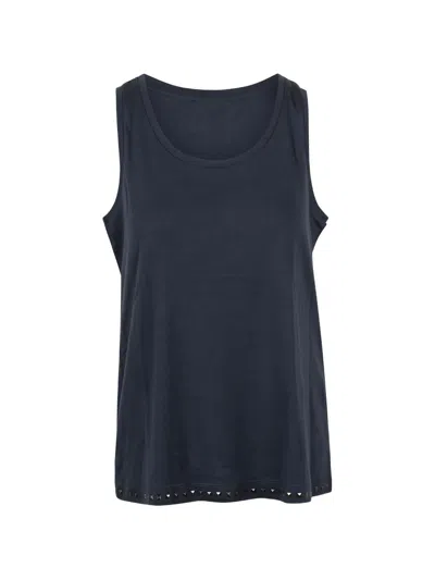 's Max Mara Stud-embellished Tank Top In Blue