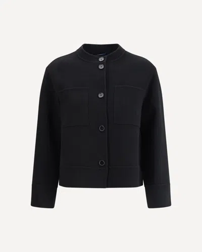 's Max Mara Susanna Short Coat In Black