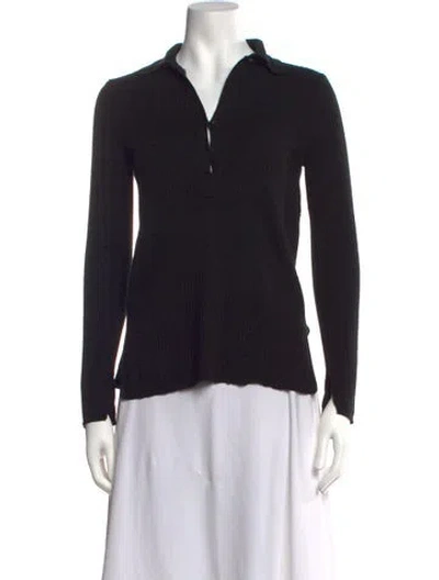 Pre-owned S Max Mara Sweater In Black
