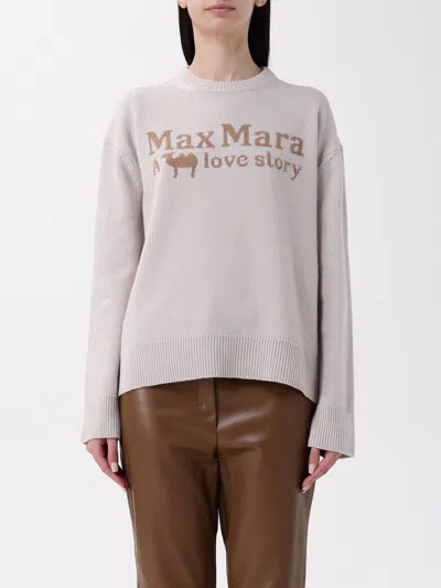 'S MAX MARA SWEATER 'S MAX MARA WOMAN COLOR BEIGE,G54921022