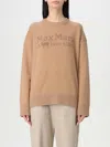 S Max Mara Veronica Sweater In Brown