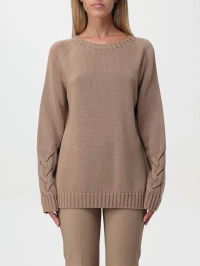 's Max Mara Sweater  Woman Color Camel