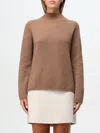 S Max Mara ' Elica Mock Neck Jumper In Camel