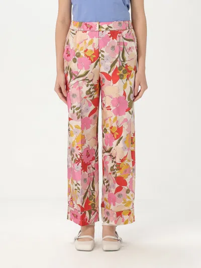 'S MAX MARA PANTS 'S MAX MARA WOMAN COLOR MULTICOLOR,G71264005